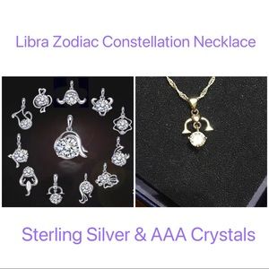 ♎️Libra Zodiac Constellation Necklace NEW♎️